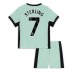 Billige Chelsea Raheem Sterling #7 Børnetøj Tredjetrøje til baby 2023-24 Kortærmet (+ korte bukser)